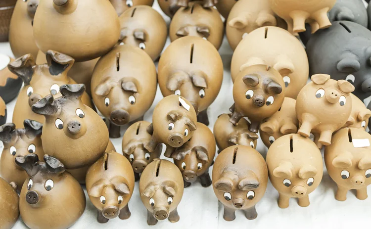 Photo of piggy banks