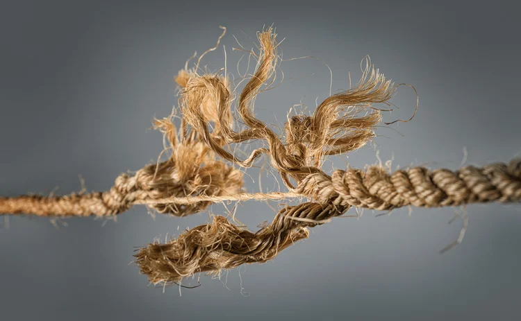 Fraying rope