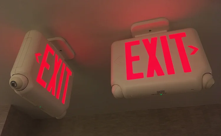 Exit signs