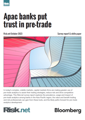 Apac banks put trust in pre‑trade